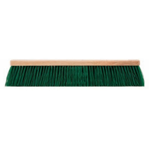 Magnolia 24" Stiff Green Polypropylene Flexsweep Garage Broom With Handle - 3