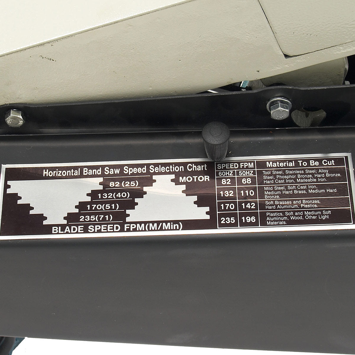 Baileigh Industrial BA9-1001492 Horizontal Band Saw BS-300M - 6