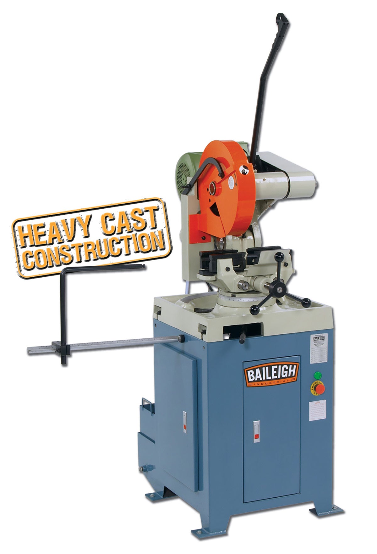 Baileigh Industrial BA9-1002589 Manual Cold Saw CS-355M