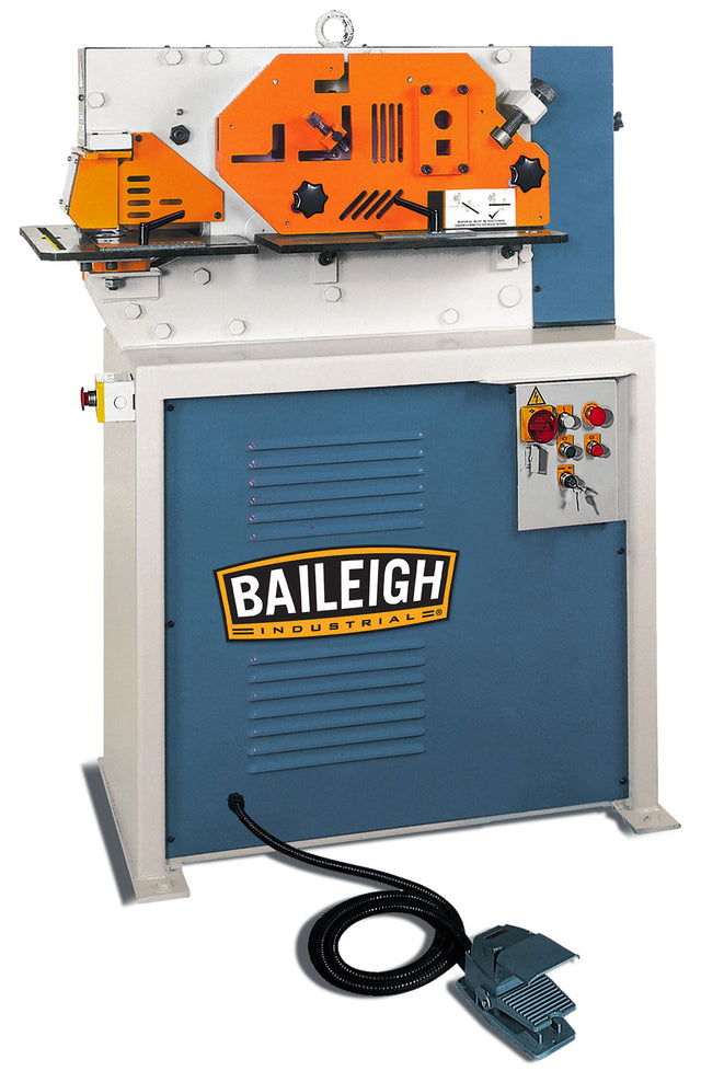 Baileigh Industrial BA9-1007756 4 Station Hydraulic Ironworker SW-441