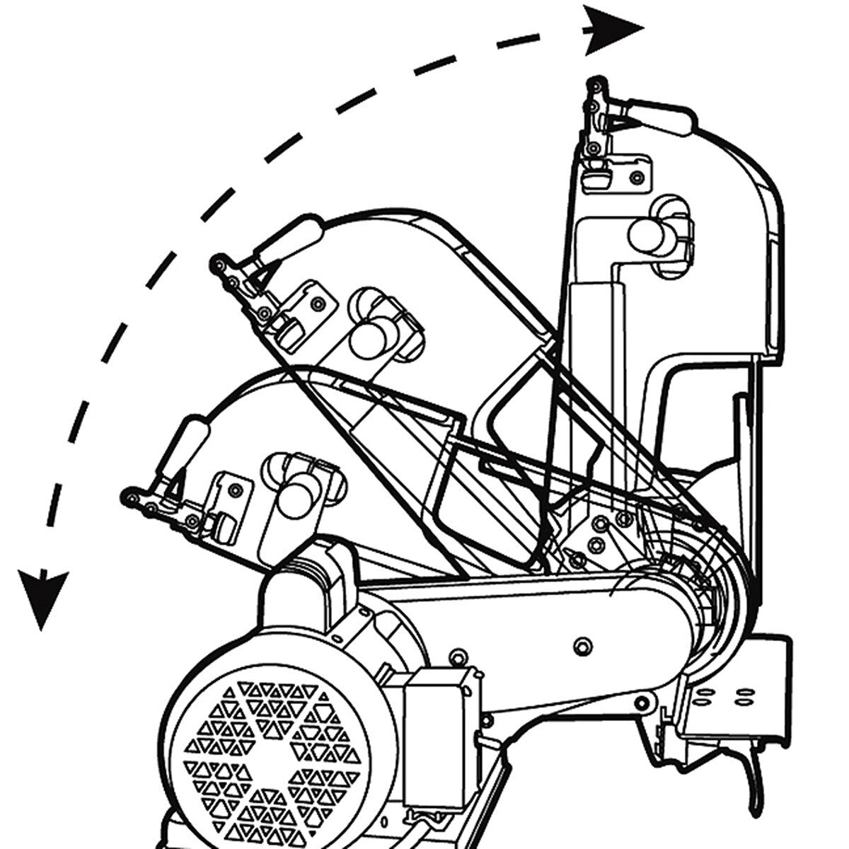 Baileigh Industrial BA9-1019092 Two Wheel Belt Frinder BG-248-2 - 9