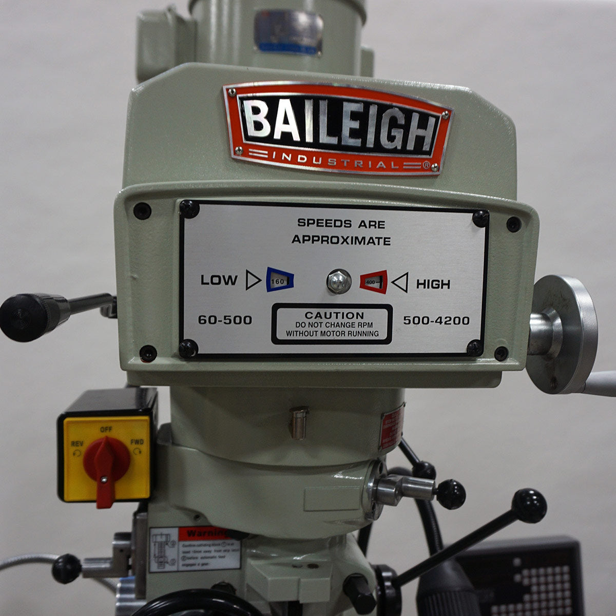 Baileigh Industrial BA9-1019108 Vertical Mill VM-949E-VS - 9