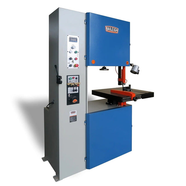 Baileigh Industrial BA9-1230391 BSV-24VS-V2 24" Variable Speed Vertical Band Saw 3 HP 220V 3Ph