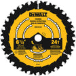 DeWalt DWA161224L 6-1/2" 24T Circular Saw Blade