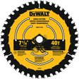 DeWalt DWA171440L 7-1/4" 40T Circular Saw Blade