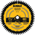 DeWalt DWA171460L 1/4" 60T Tungsten Carbide-Tipped Steel Circular Saw Blade