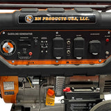 Benner-Nawman BNG6500 6500W Rated 7000W Peak Gasoline Generator with Electric Start CARB Certified - 3