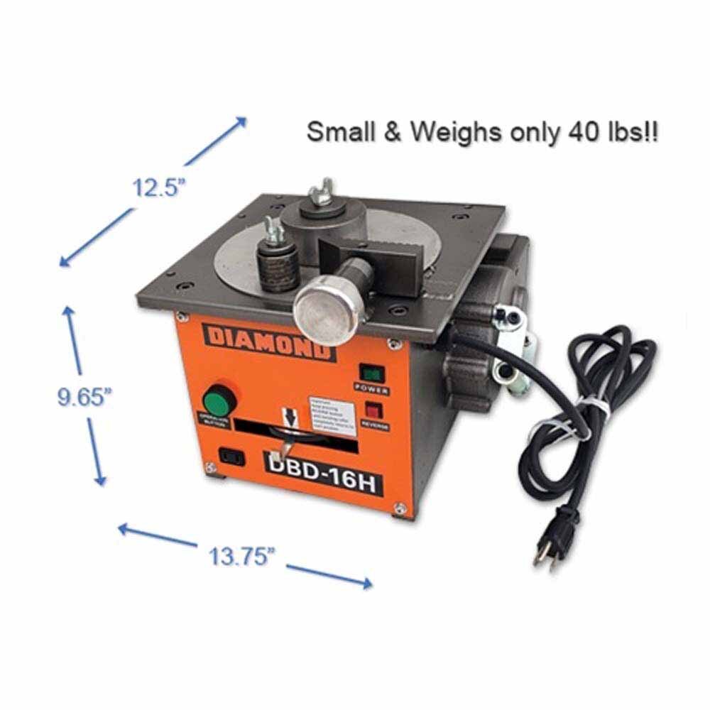 BN Products DBD-16H Mini #5 Rebar Bender - Lightweight and Portable Rebar Bending Machine - 2