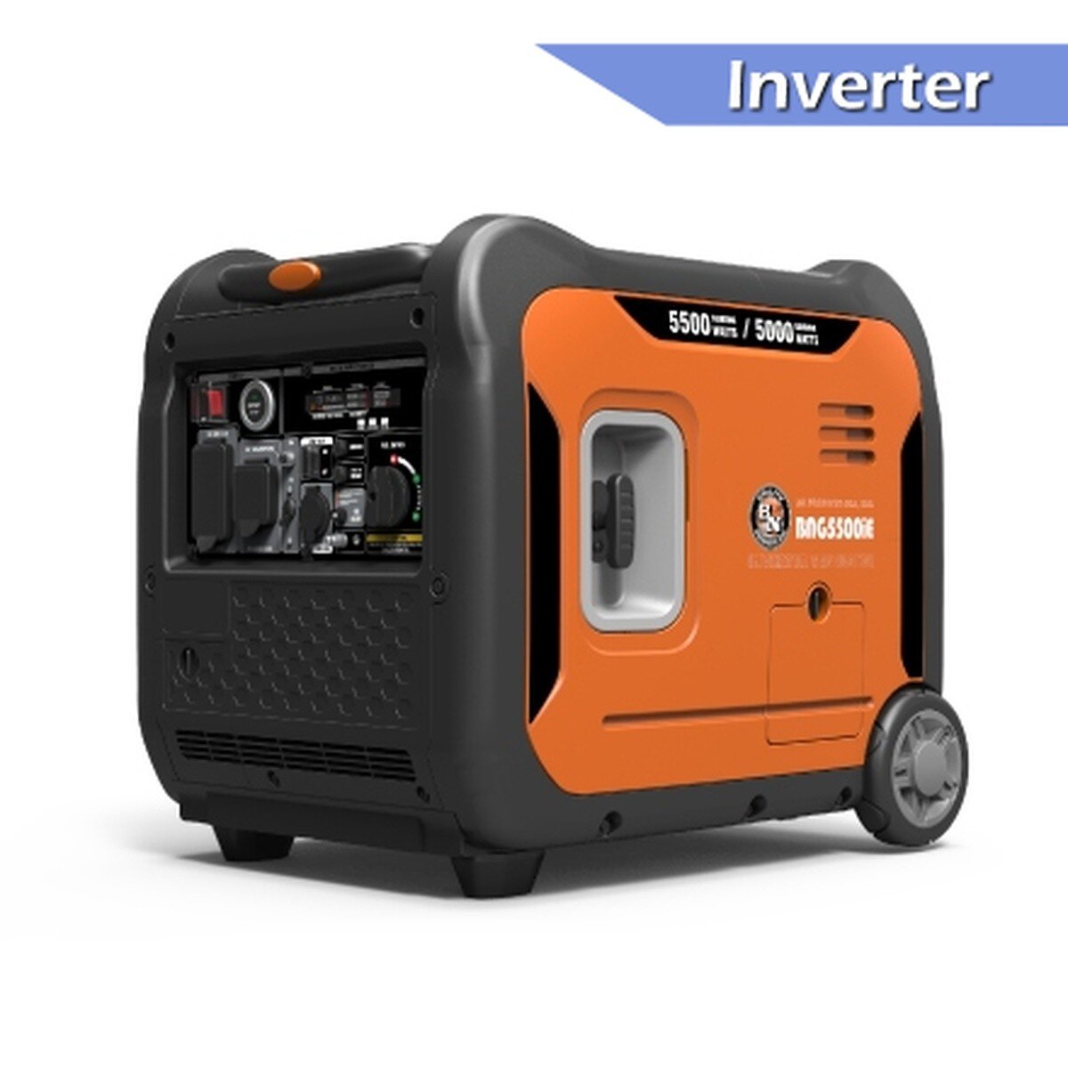 Benner-Nawman INC BNG5500IE 5500W 120V/240V Inverter Generator with Remote Start - 2