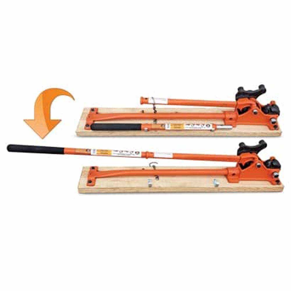 BN Products MBC-16B1 Manual Rebar Cutter & Bender - Compact and Efficient Tool for Rebar Handling - 2