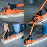 BN Products MBC-16B1 Manual Rebar Cutter & Bender - Compact and Efficient Tool for Rebar Handling - 3