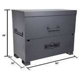 Better Built 2089-BB 60" Piano Box, Jobsite Storage - 11