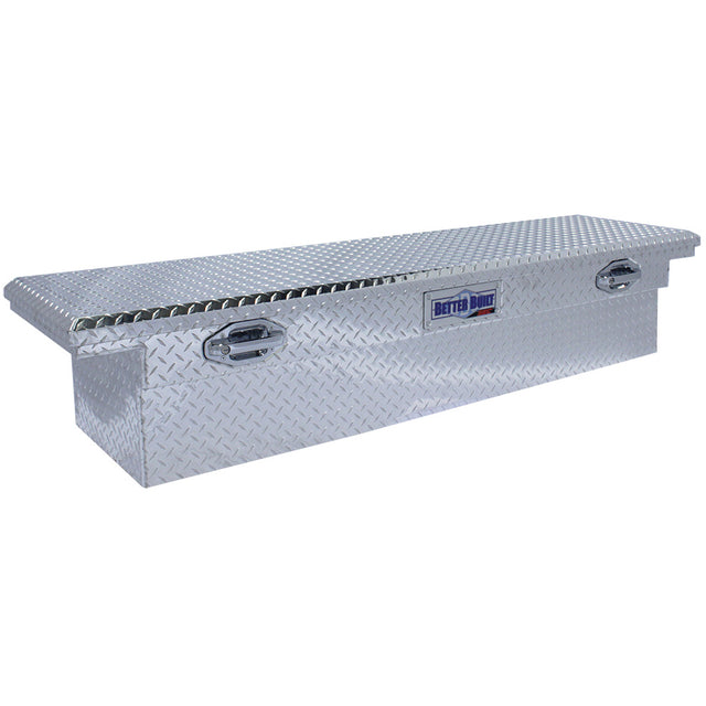 Better Built 79011003 69in Saddle Truck Box, Low-Profile, Brite Aluminum