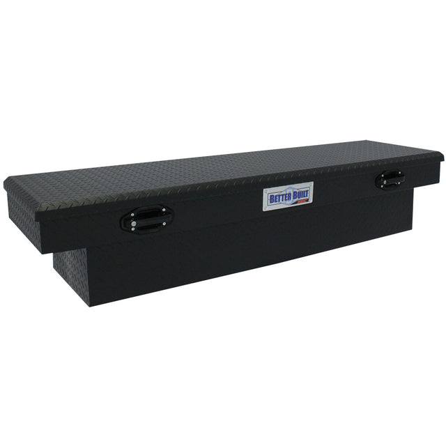 Better Built 79211093 71in Saddle Truck Box, Textured Matte Black