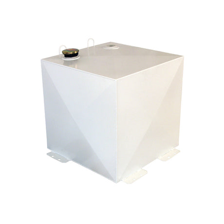 Better Built 29224165 50 Gallon  Square Transfer Tank, Steel, White