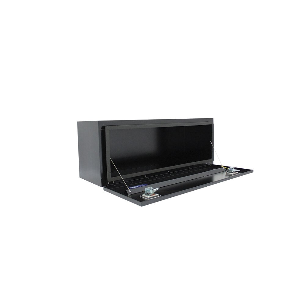 Better Built 65210127 60" Crown Underbed Truck Tool Box, Double Latch, Steel,Black - 2