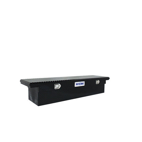 Better Built 73210095 69" Crown Saddle Truck Tool Box, Low Profile, Gloss Black