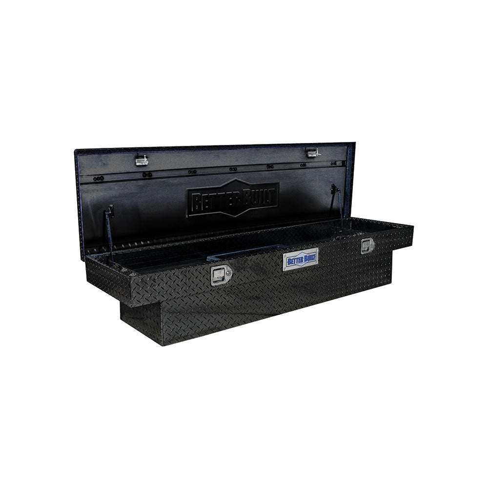 Better Built 73210938 69" Crown Saddle Truck Tool Box, Gloss Black - 2