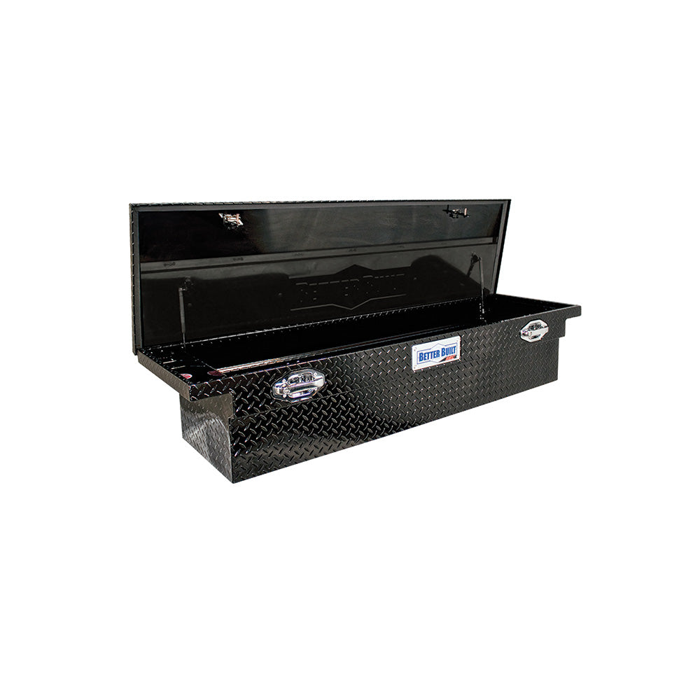 Better Built 79210920 71" Sec Saddle Truck Tool Box, Low Profile, Gloss Black - 2