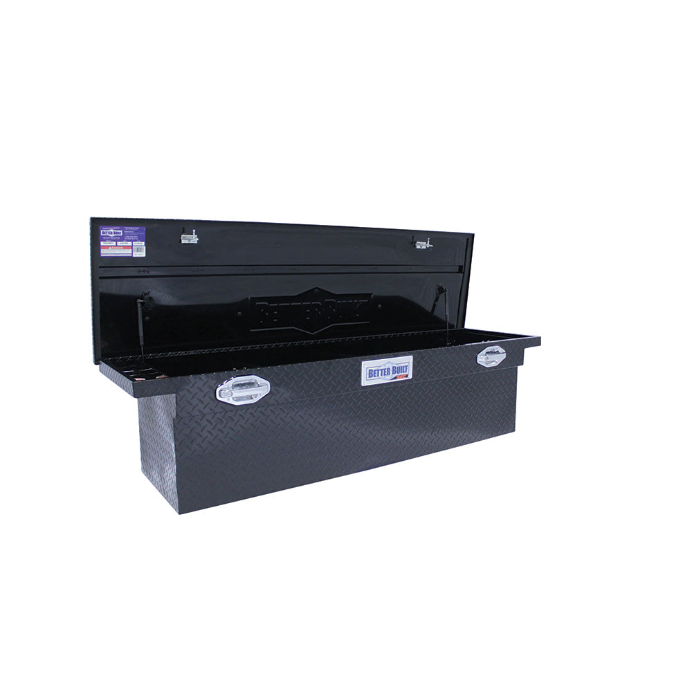 Better Built 79210921 69" Sec Saddle Truck Tool Box, Low Profile, Deep, Gloss Black - 2