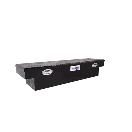 Better Built 79210984 71" Sec Saddle Truck Tool Box, Matte Black