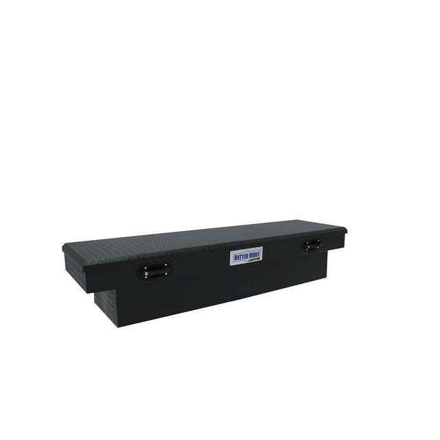 Better Built 79211093 71" Sec Saddle Truck Tool Box, Matte Black