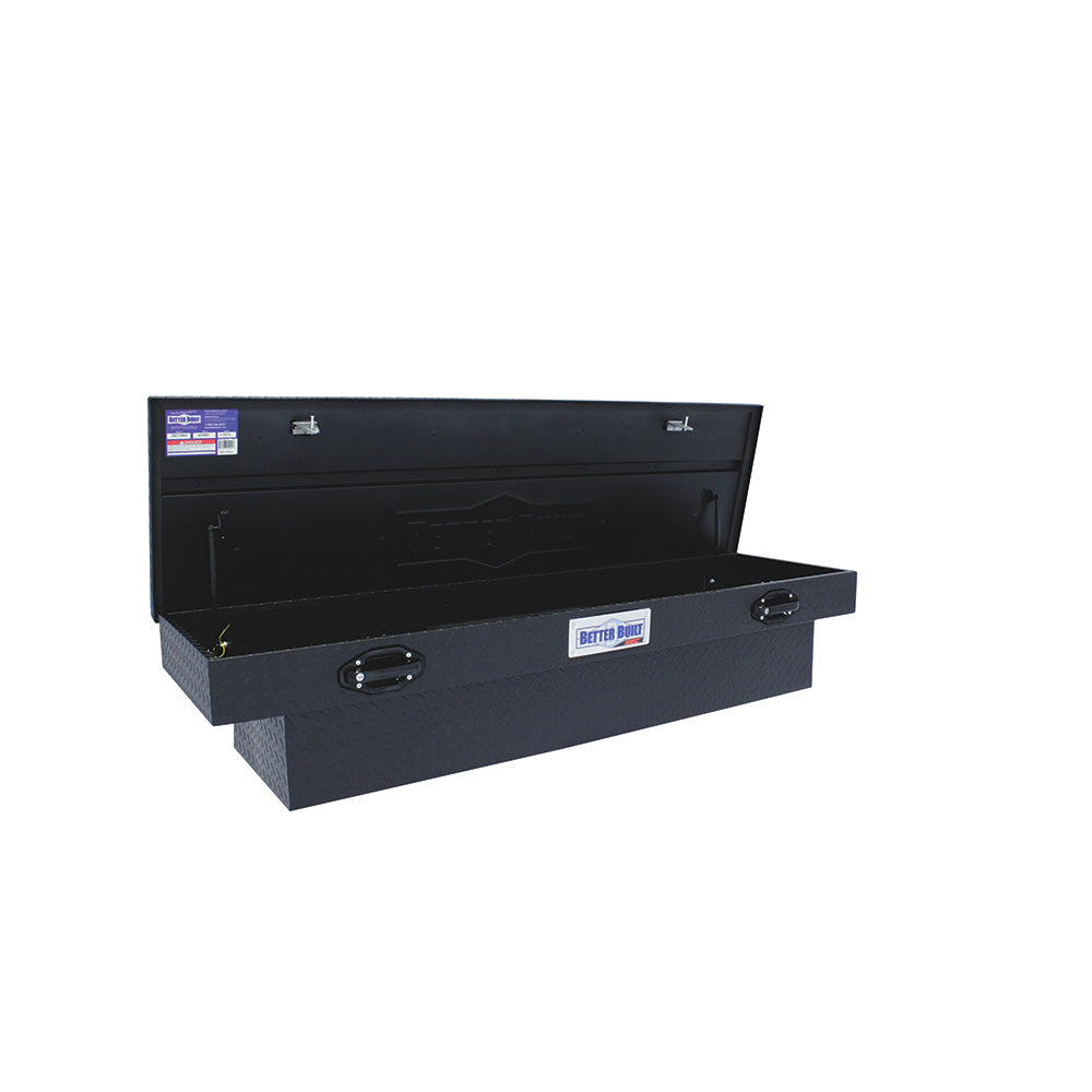 Better Built 79211093 71" Sec Saddle Truck Tool Box, Matte Black - 2