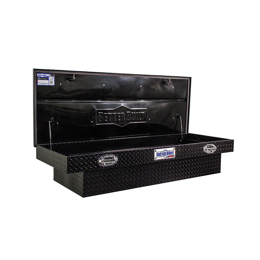 Better Built 79212420 71" Sec Saddle Truck Tool Box , Wide, Gloss Black - 2