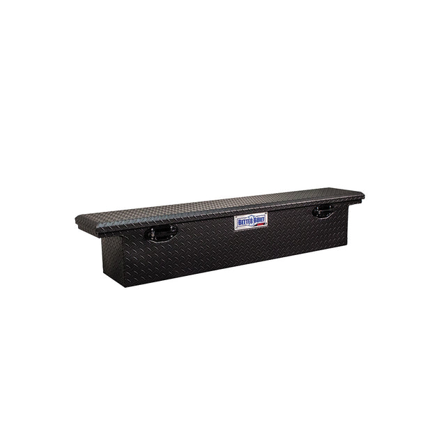 Better Built 79212422 69" Sec Saddle Truck Tool Box, Low Profile, Narrow, Matte Black