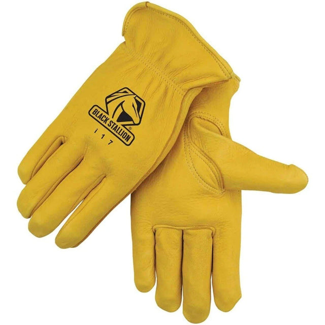 Black Stallion 18XL Premium Deerskin Driver Gloves with Keystone Thumb X Large