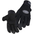 Black Stallion 99PLUSL-BLK ToolHandz Plus Mechanics Gloves with Synthetic Leather Palm and Spandex Back (Large, Black)
