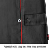 Black Stallion B9C-2X 9 oz FR Cotton Contoured Welding Jacket Black 2X - 3