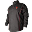 Black Stallion B9C-3X BSX Contoured 9 oz FR Cotton Welding Jacket Black 3X