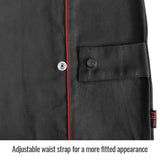 Black Stallion B9C-XL BSX Contoured 9 oz FR Cotton Welding Jacket Black XL - 3