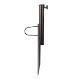 Black Stallion UB25 25" Universal Umbrella Ground Spike with 11" Below Ground Spike for UB100 and UB200 Umbrellas