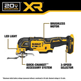 DeWalt DCK530P1 20V MAX Cordless Brushless Combo Kit with 5Ah Battery and Charger (5 Tools) - 3