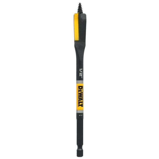 DeWalt DWAWDNS08 ELITE Nail Cutting Spade Bit for Nail-Embedded Wood (1/2" x 6")