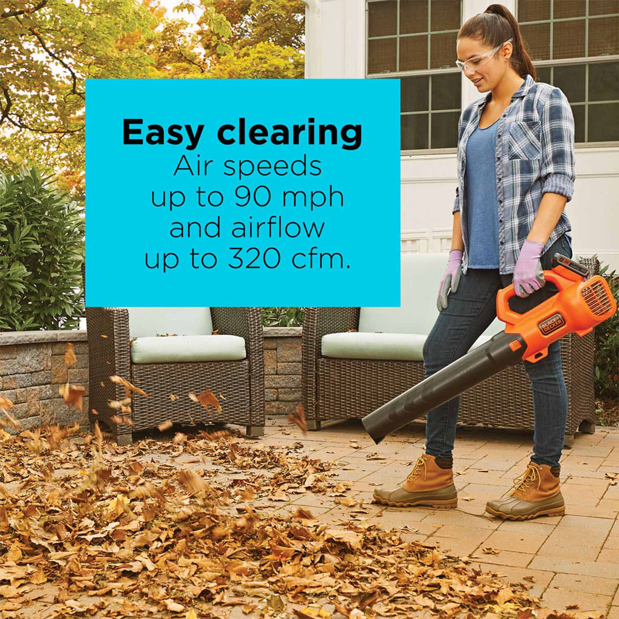 Black & Decker BCBL700D1 20V MAX* Axial Leaf Blower - 6