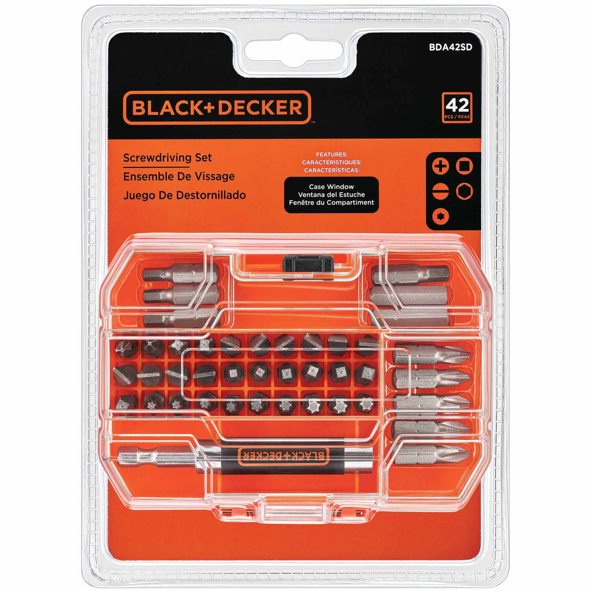 Black & Decker BDA42SD 42PC SCREWDRIVING SET - 3