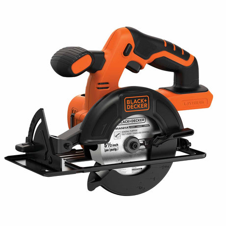 Black & Decker BDCCS20B 20V MAX Lithium Cordless Circular Saw, Bare Tool (BDCCS20B)