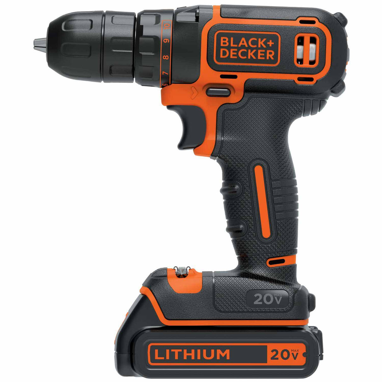 Black & Decker BDCDD120C BLACK+DECKER 20V MAX Lithium Drill/Driver - 2