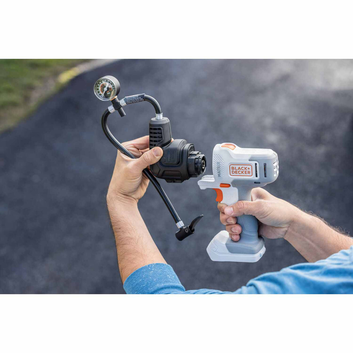 Black & Decker BDCMTHPI Hi-Pressure Inflator Multi-tool Attachment - 11