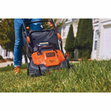 Black & Decker BEMW472BH 10 Amp 15 in. Electric Lawn Mower with Comfort Grip Handle - 13