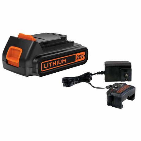 Black & Decker LBXR20CK 20V MAX* Lithium Ion Battery + Charger