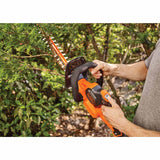 Black & Decker LHT341 40-volt 24-in Dual Cordless Hedge Trimmer (with Battery) - 7