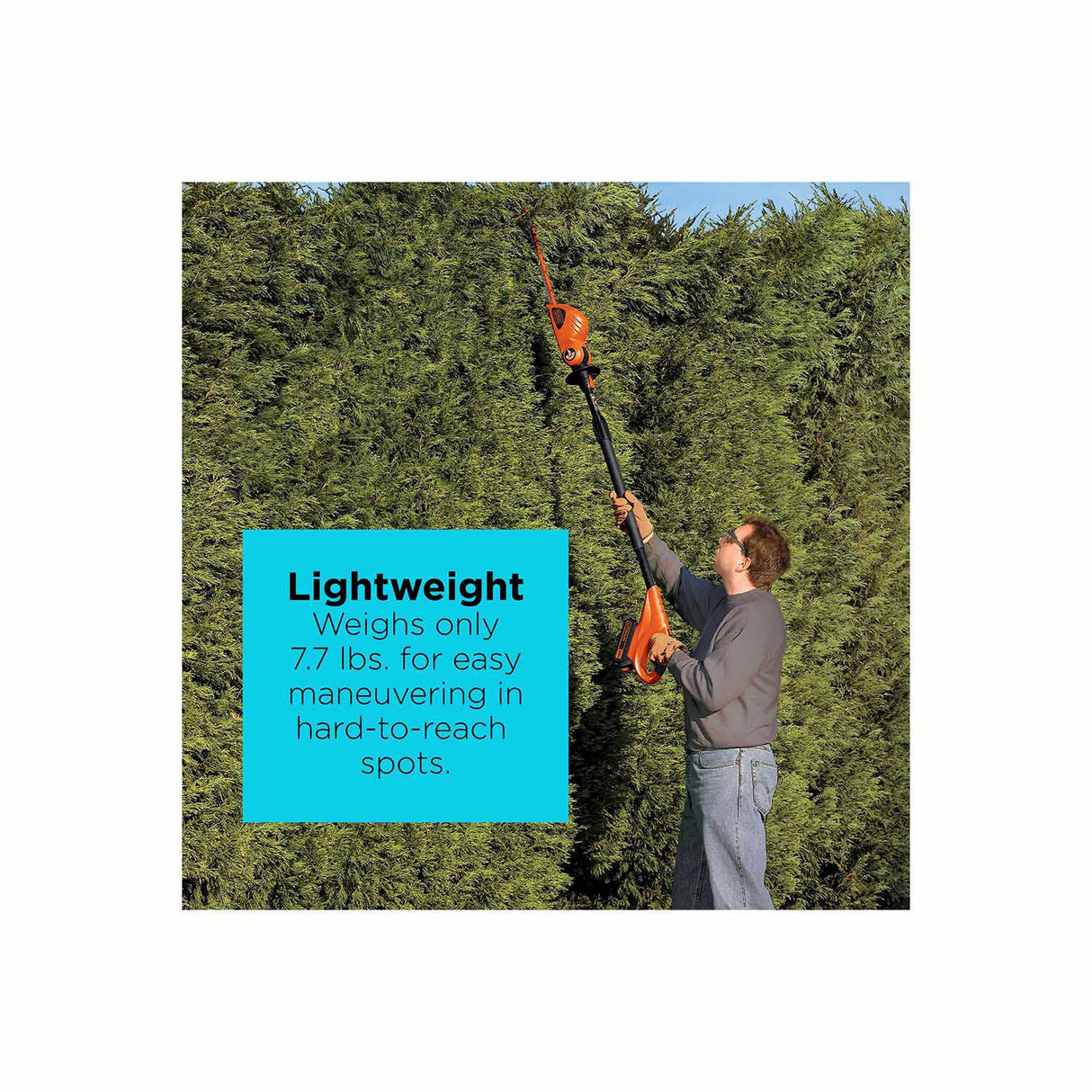 Black & Decker LPHT120 20V MAX* Lithium Pole Hedge Trimmer (LPHT120) - 5