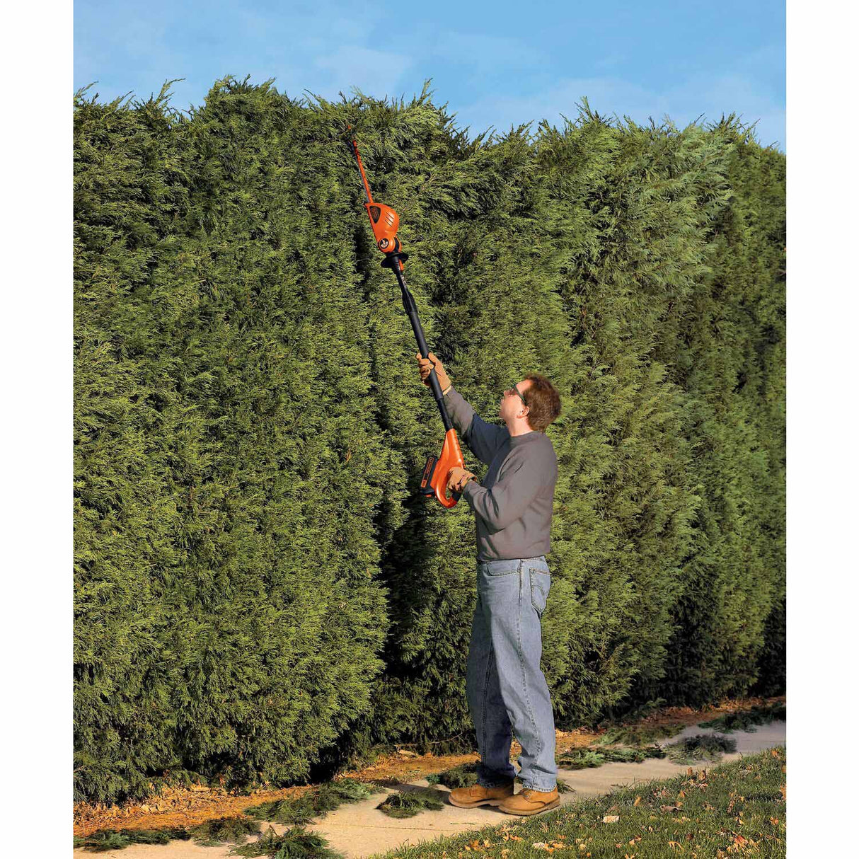 Black & Decker LPHT120 20V MAX* Lithium Pole Hedge Trimmer (LPHT120) - 8