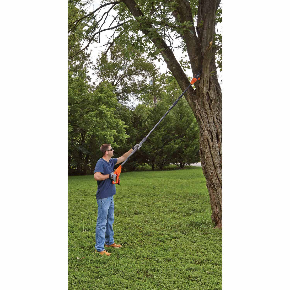 Black & Decker LPP120 20-volt Lithium Ion (Li-ion) 8-in Cordless Electric Pole Saw - 15