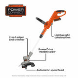 Black & Decker LST300 20V MAX Lithium 12 in. Trimmer/Edger (LST300) - 4