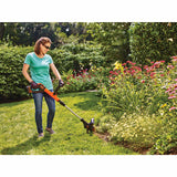 Black & Decker LSTE525 EASYFEED 20V MAX 12-in Straight Cordless String Trimmer & Edger (LSTE525) - 8